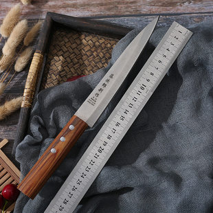 Fujito Nago Bie's Sashimi Knife Blade Sushi Sushi Salmon Salmon Salva Professional Fish Raw Knife Cooking Cooking Set