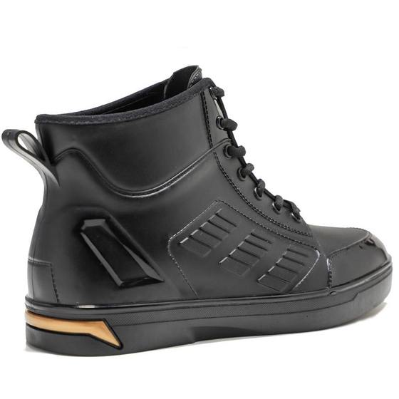 Factory direct European and American British style men's frosted non-slip wear-resistant water shoes casual shoes pvc short rain shoes