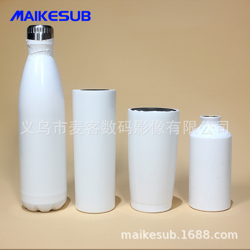 Sublimación ventosa película retráctil Transferencia de Calor bolsa de encogimiento blanco PET horno resistente a altas temperaturas envoltura retráctil