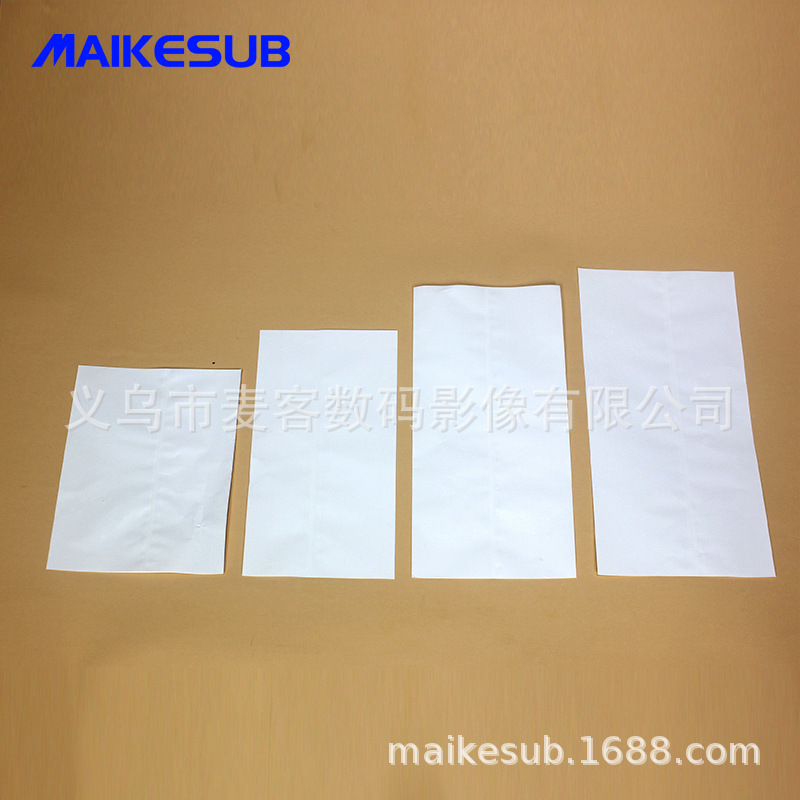 Sublimación ventosa película retráctil Transferencia de Calor bolsa de encogimiento blanco PET horno resistente a altas temperaturas envoltura retráctil