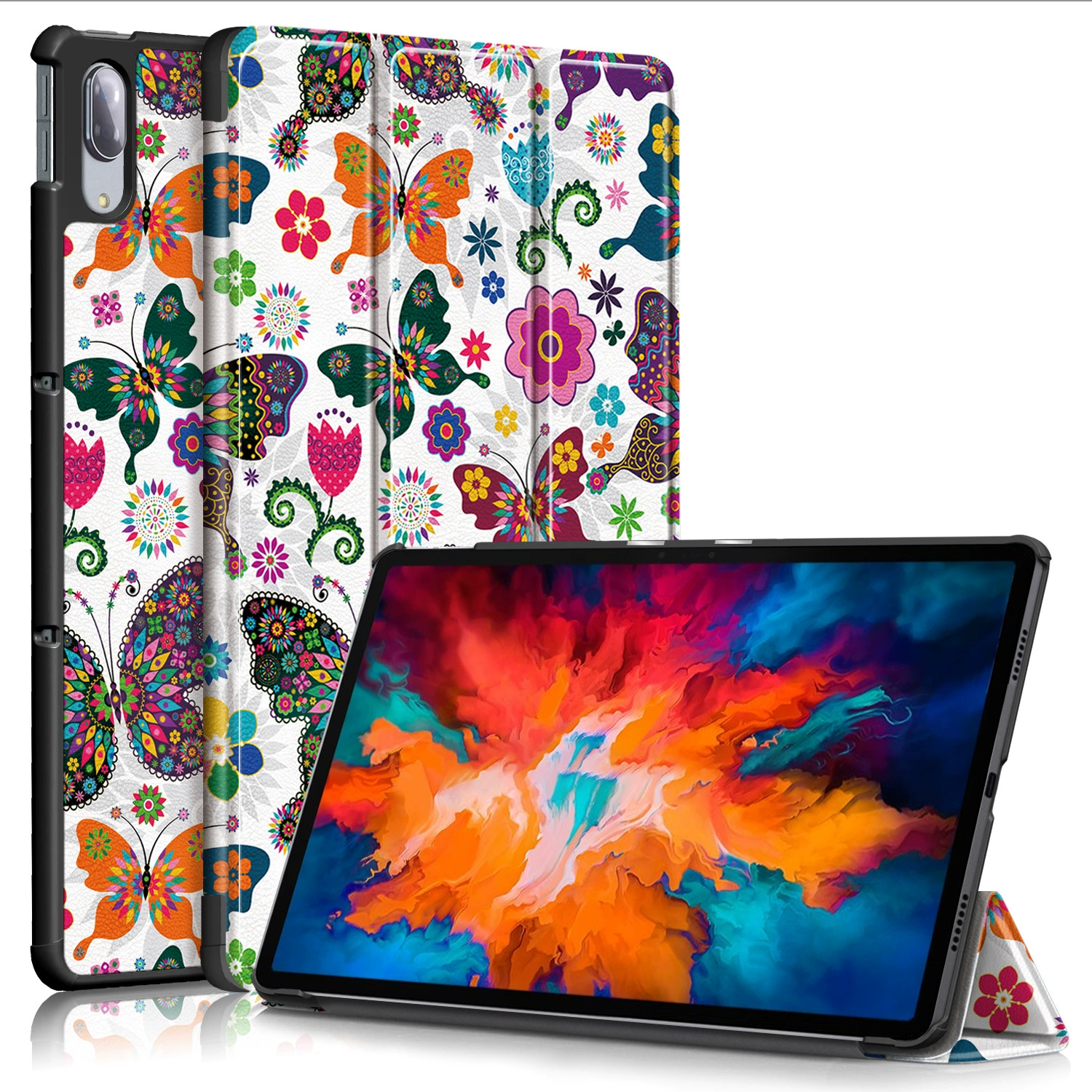 Подходит для планшета Lenovo TAB P11 PRO TB-J716F, защитный чехол TB-J706F Triple Follow Skin.