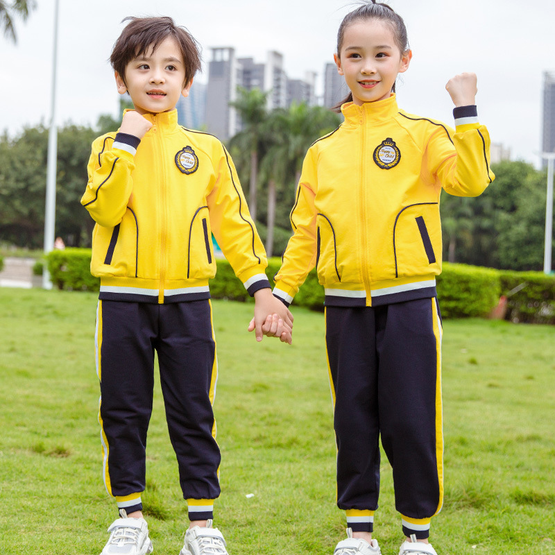 Uniforme escolar para niños primavera y otoño 2024 ropa de maestro ropa de rendimiento deportivo ropa de clase de escuela primaria jardín de infantes Ropa de jardín traje deportivo