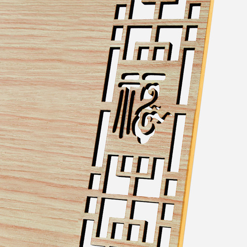 Desk Calendar Base, Business Card Base, Solid Wood Desktop Ornament Base, Notes Bracket, Creative Bracket, Customized LOGO