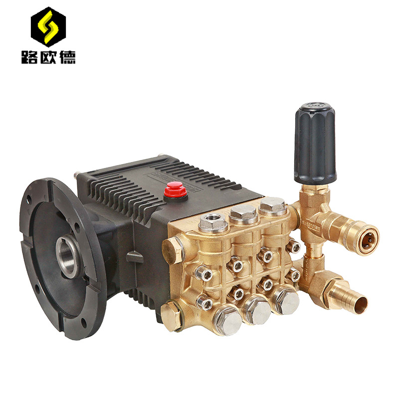 高压清洗机泵头超高压曲轴泵柱塞泵AR300公斤降尘造雾打药泵批发