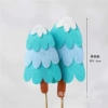 Felt tree blue-2 pieces of layer trees (retail 1.95)