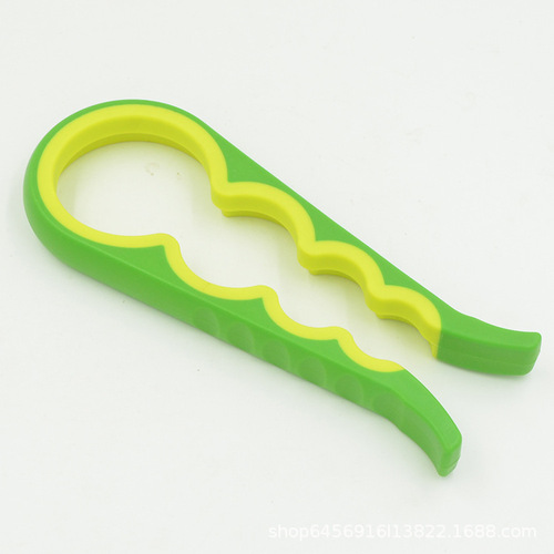 Manufacturer multifunctional four-in-one large and small bottle opener household kitchen can opener anti-slip bottle opener