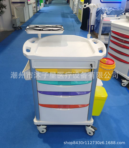 Hospital ABS ambulance patient care ambulance ward multi-drawer medicine distribution cart surgery anesthesia tool cart