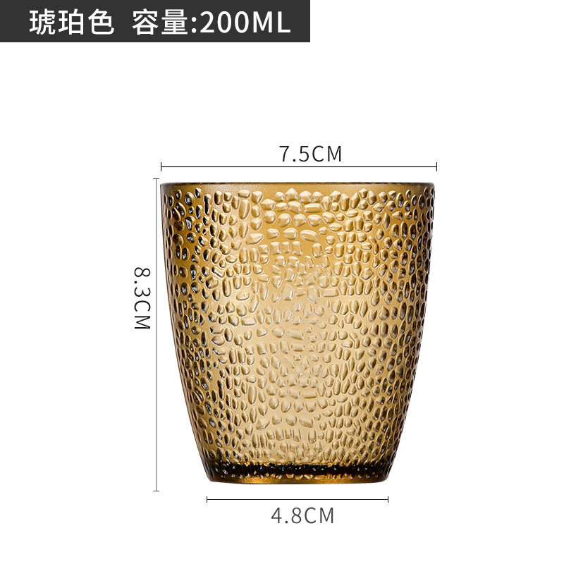 アクリルカッププラスチック透明カラーカップクリエイティブ転倒防止家庭セットレストランビールカップカップカップカップ|undefined