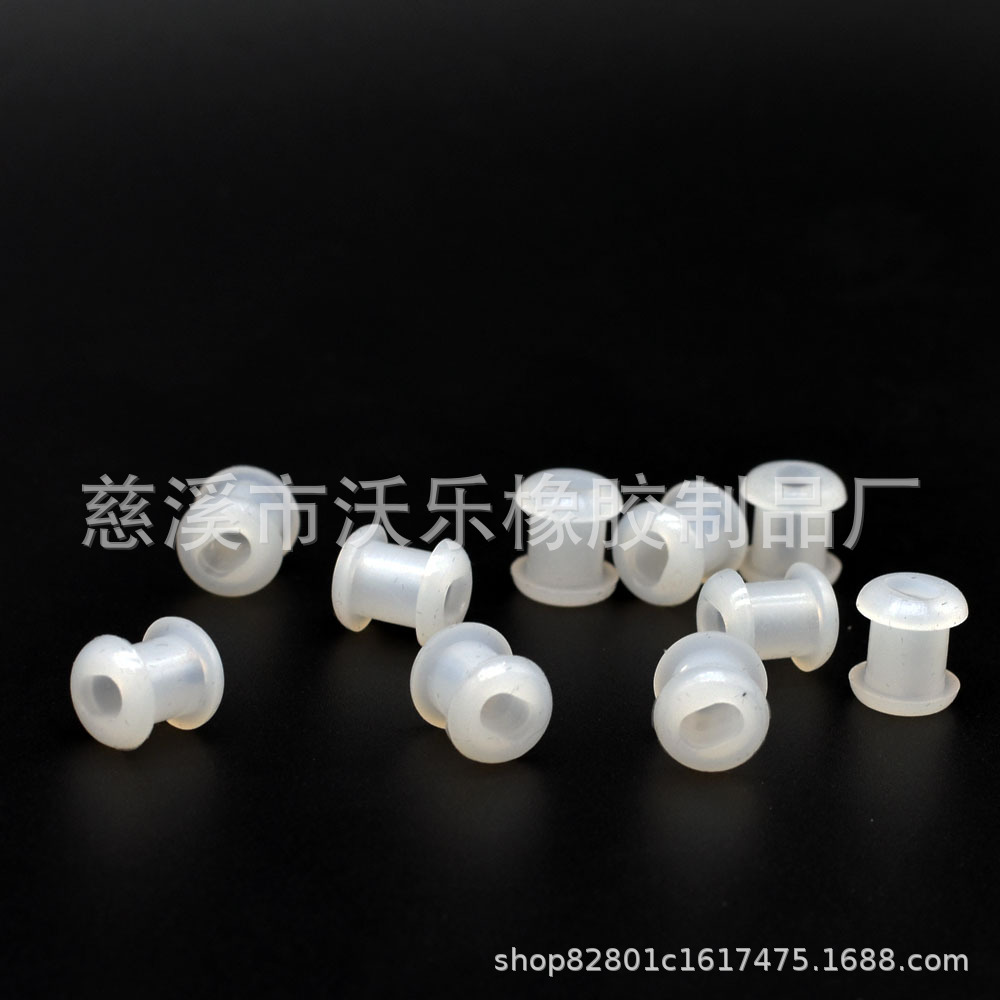 厂家供应工字型橡胶密封圈 工字型橡胶减震垫 硅胶双面电线护线圈