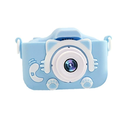 Cat camera high -definition dual record blue