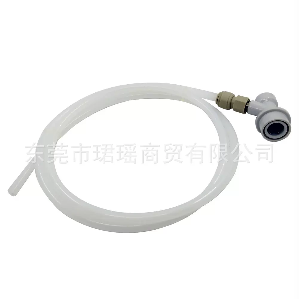 跨境1.5M啤酒软管带球锁CDC3/8英寸-1/4英寸，用于自酿啤酒pvc管