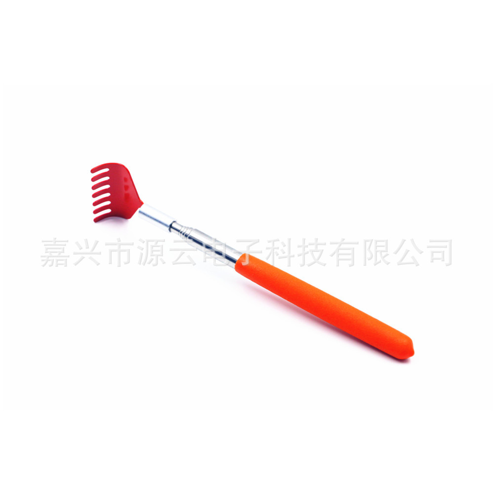 Ajustable Logo de alta calidad Acero inoxidable telescópica scratcher ancianos feliz no pidiendo a la gente cosquillas masaje herramienta