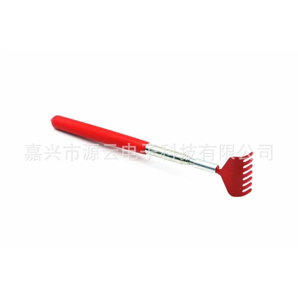Ajustable Logo de alta calidad Acero inoxidable telescópica scratcher ancianos feliz no pidiendo a la gente cosquillas masaje herramienta