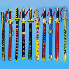 Scenic area toys Qinglong sword wooden sword wooden sword bamboo crafts simulation Shangfang sword martial arts sword performance props