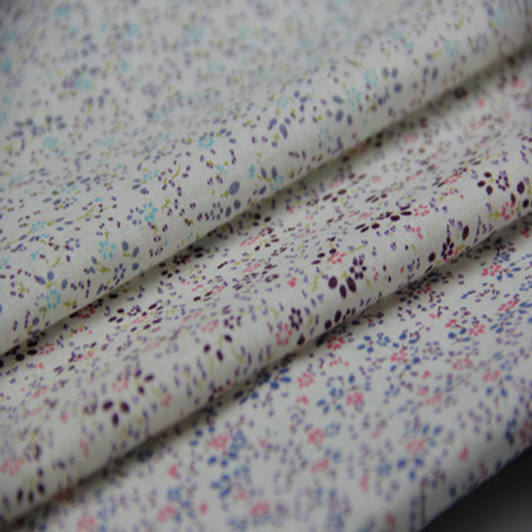 厂销全棉印花布 睡衣鞋子玩具用面料 衣服里布现货
