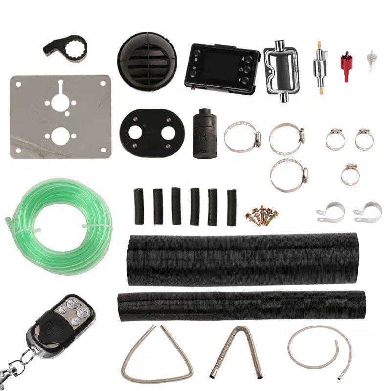 电商AA驻车加热器配件柴暖专用油泵转换器一体机驻车燃油暖风配件