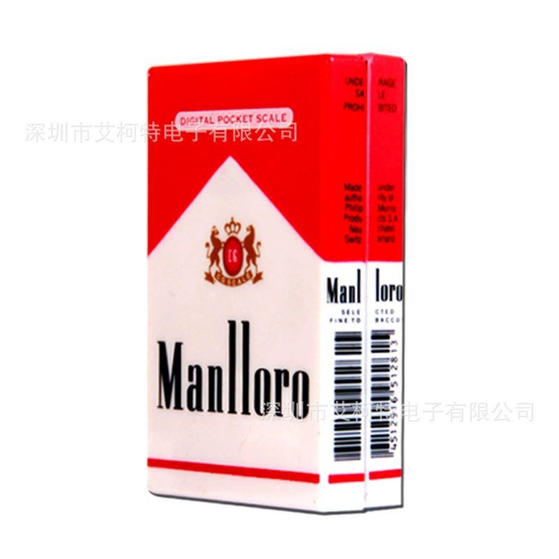 ЯХ Marlboro Smoke Box Called 0.01 Мини электронные весы, держатель ладони, золотые ювелирные весы, настоящие компактные весы