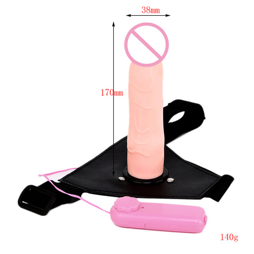 Female wear pull-up leather pants dildo lesbian masturbation massage flirting vibrator adult sex toys foreign trade