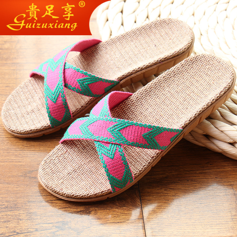 Home Slippers New Linen Slippers Summer Couple Slippers Non-slip Indoor Slippers Slippers Wholesale Home Slippers New Linen Slippers Summer Couple Slippers Non-slip Indoor Slippers Slippers Wholesale