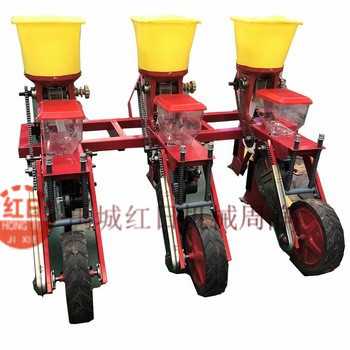玉米施肥播种机  3行精密施肥播种机  拖拉机配套农用播种机