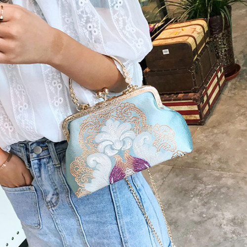 Chinese-style embroidery and cheongsam bags for women, Chinese ladies’ elegant retro handbags, antique small handbags