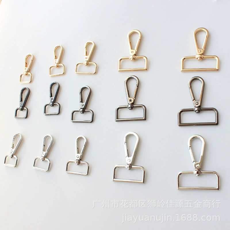 Квадратный хвост пластины пряжки мешок лямки крюк сумка аппаратные аксессуары ремень крюк сплав цинка квадратный хвост пластины