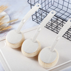 清潔刷竹纖維不易沾油廚房用品家用洗碗水槽超市跨境批髮長柄鍋刷