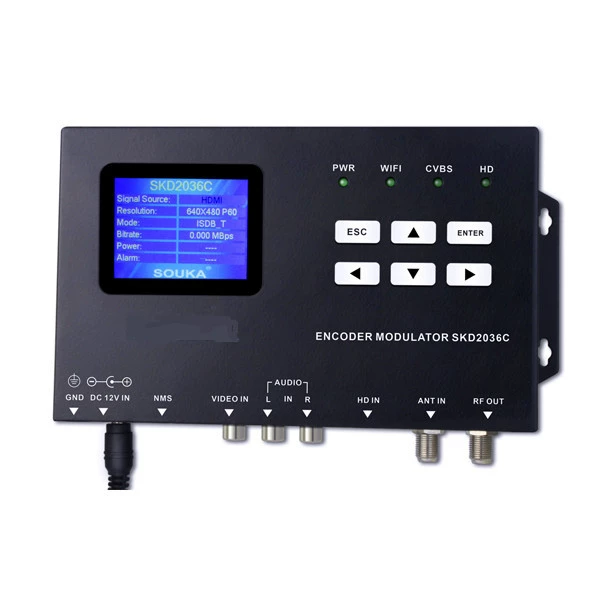 HDMI-модулятор, инженерный фронт-энд кабельного ТВ, DVB-T цифровой высокоплотный кодер (модулятор)