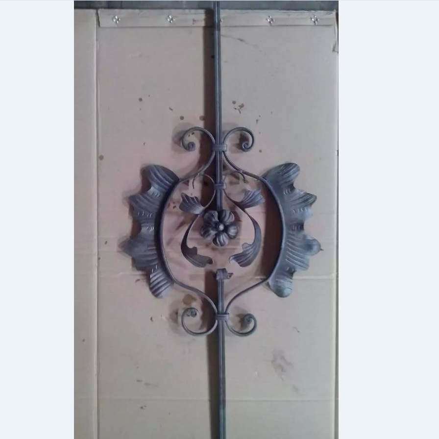 锻打铁艺配件  锻打楼梯扶手立柱河北外贸工厂