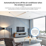 Tuya Graffiti Zigbee 3.0 Wireless Smart Home Gateway Smart Home Control Center поддерживает Alexa