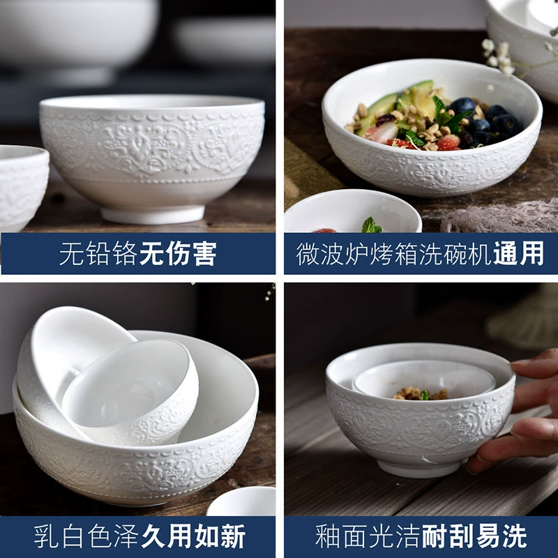Керамическая миска Alice Bowl в форме домика, столовая посуда, скандинавский стиль, простая круглая однотонная, для супа и лапши, креативная салатная/рисовая миска, можно изготовить на заказ