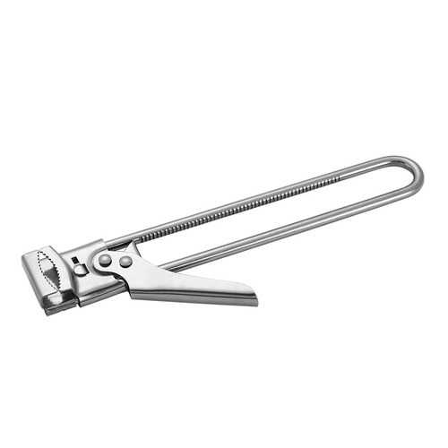 Stainless steel adjustable can opener, creative home hotel bar screw cap, convenient lid opening, simple operation