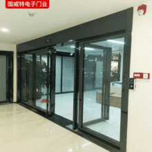 不锈钢自动感应门 口腔医院双开门餐厅奶茶店自动平开感应门