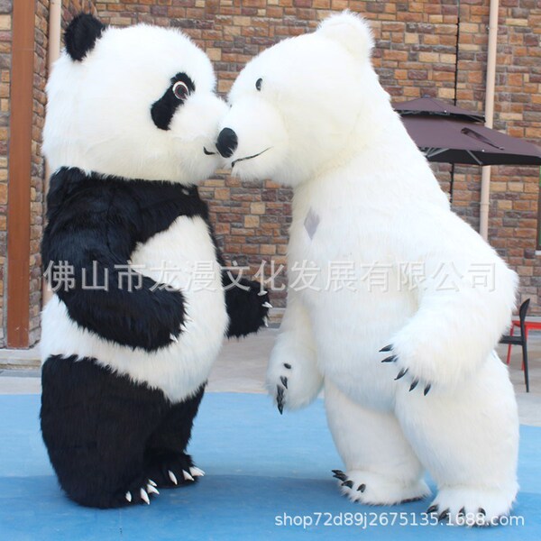 Inflatable cartoon doll
