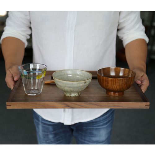 yfjy simple European wooden tray ins foreign trade dessert plate rectangular dinner plate fruit plate creative wholesale