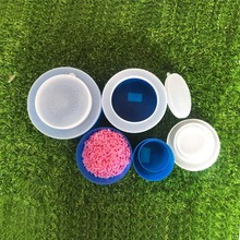 红虫盒 活饵盒带透气孔蚯蚓盒 双盖 carp钓鱼配件垂钓用品