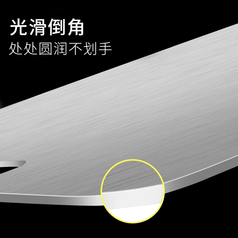 Овощная доска из нержавеющей стали китайский стиль квадратная разделочная доска кухня многофункциональная двухсторонняя разделочная доска утолщенная бытовая разделочная доска оптом