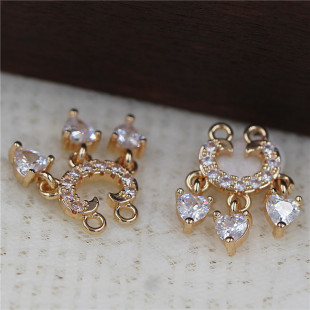 10*18MM�~�ߵ�僱�ɫ�� ����΢��ʯ��� DIY�Ʒ���
