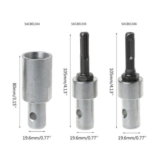 Electric hammer to ground drill conversion head electric drill impact drill water drill to ground drill conversion head drill bit connection tool converter