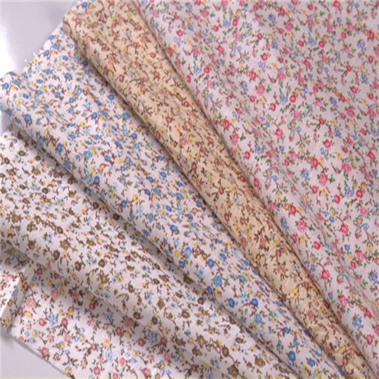 小花布 全棉印花布 碎花布 睡衣玩具鞋子等面料 衣服里布 时尚