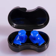 Silicone Earplugs Swimming Spiral Earplugs Boxed Waterproof Adult and Child Nose Clips Earplugs Set Swimming Accessories