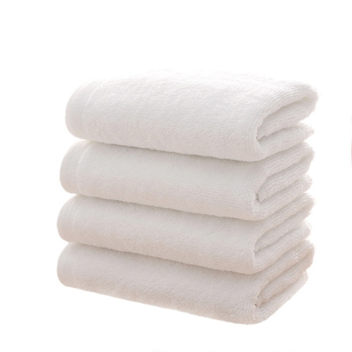 Cotton Towel Hotel White Towel Guest House Shower Towel Bath Towel Sauna Foot Massage Beauty Towel Custom Logo