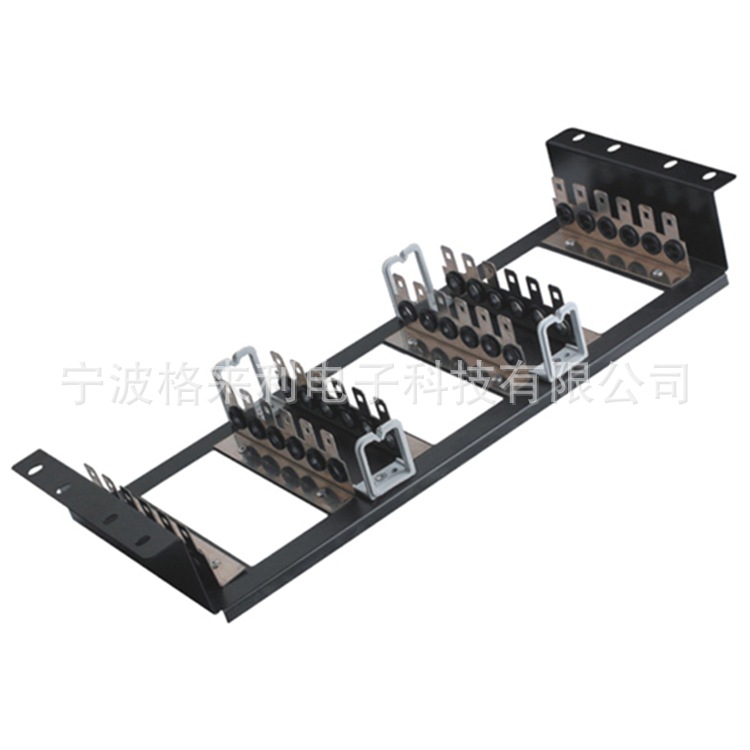 150对模块安装支架 19英寸科隆支架 电话语音模块配线架