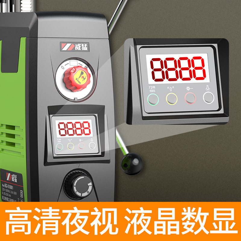 微型家用台钻小型220V工业级钻床电钻支架迷你铣床