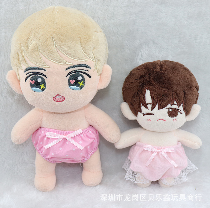 15cm20cm muñeca ropa una variedad de boxeadores ropa interior pantalones cortos de algodón muñeca aplicable ropa de muñeca accesorios fábrica lote