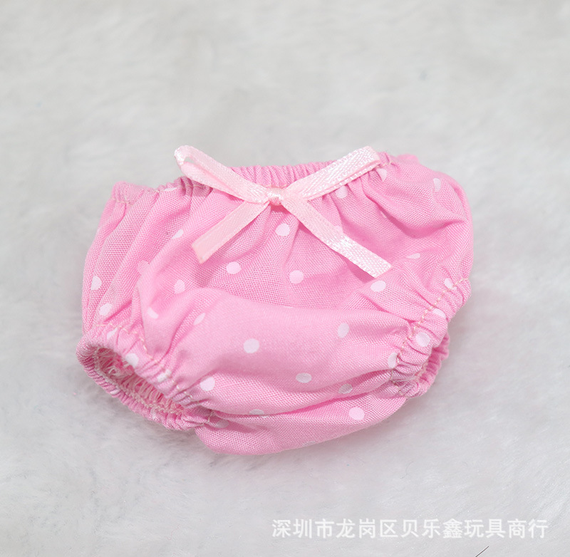 15cm20cm muñeca ropa una variedad de boxeadores ropa interior pantalones cortos de algodón muñeca aplicable ropa de muñeca accesorios fábrica lote