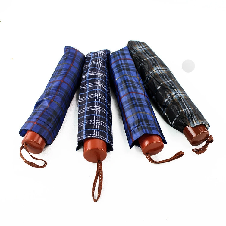 Зонт Оптовая Большой Складной Клетчатый Зонт 7 Кость 8 Кость 10 Кость Солнцезащитный Крем Непромокаемый Зонт От Солнечного Света Супермаркет Живописный Зонтик