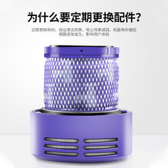 Suitable for Dyson vacuum cleaner filter element v10 national bank rear v10 American version rear filter accessories