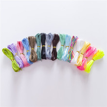 1.5mm�n�����Ї��Y��  ɫ���K  �ֹ������K diy  satin cord 10��