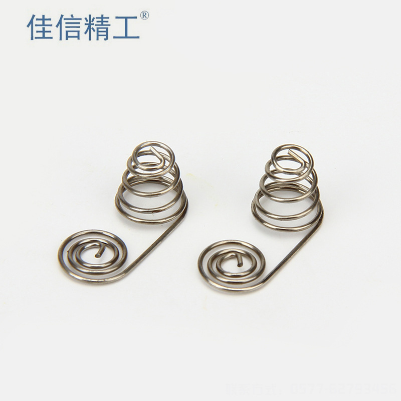 佳信厂家精工定作批发供应多种款式电池弹簧电子通讯玩具电池弹簧